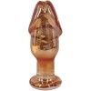Glass Dildo Wand Anal Pleasure Sex Toy Butt Plugs